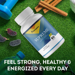 Supreme, Blood Sugar Support Formula – 12 Bottles