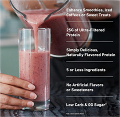 Isopure Low Carb Whey Protein Isolate, Strawberry, 1 lb, 14 Servings