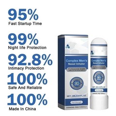 Uncle Stiffy Formula Nasal Men’s Complex for Inhaler, Prostate & Energy`