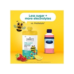 Zarbee’s Kids Triple Action Hydration Electrolyte Drink, 3 x 5 fl. oz