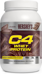 C4 Whey Protein Powder, Hershey’S Chocolate – 25G Protein, 0G Added Sugar, 130 C