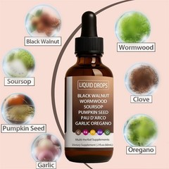 Walnut Black Digestive Tincture – Rapid Gut Cleanse & Wormwood Health 60ML
