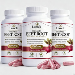 Lemeli Beetroot Plant-Based Daily Wellness Supplement – Antioxidant Blend 3