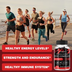 Multivitamin/Multimineral Supplement with Zinc Complex, Boost Energy, Immune