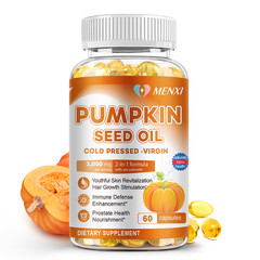 Pumpkin Seed Oil Saw Palmetto 3000 mg – Bladder Health, Immune Support 60 Pills