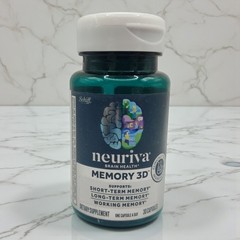 Neuriva Memory 3D Support Brain Health 30 Capsules EXP 6/27 NEW Schiff