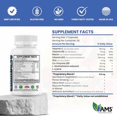America Medic & Science Sperm Count Max 60 Capsules | Male Fertility Suppleme…