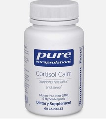 Pure Encapsulations Cortisol Calm Stress Relief & Sleep Support 60 Caps