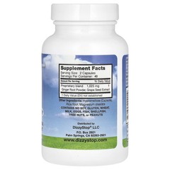 Dr. Barton’s Dizzy Stop Control 80 Capsules