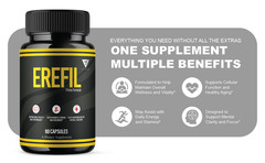 (5 Pack) Erefil Premium Performance Capsules, Erefill Supplement (300 Capsules)