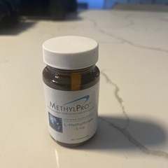 MethylPro B-Complex 5mg L-Methylfolate 30 Capsules Professional Strength 03/2026
