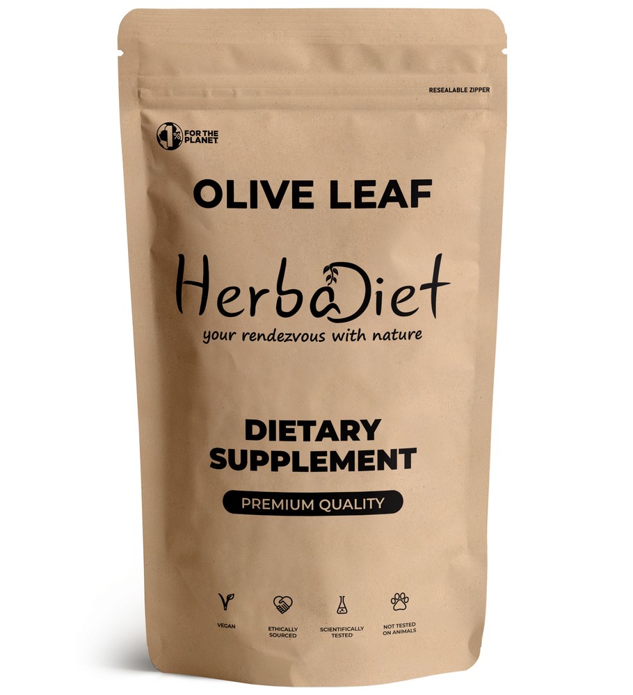 Olive Leaf Extract Powder – Super Strength 20% Oleuropein for Immunity Support