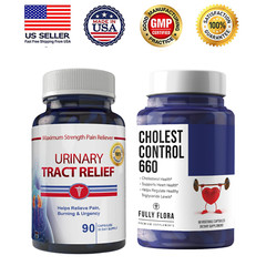 Juniper Berry Urinary Tract Support & Cholesterol 660 Heart Supplement 60 Caps