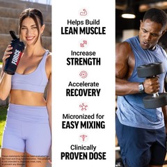 Force Factor Creatine Monohydrate Powder, 5g 10.6 Ounce (Pack of 1),