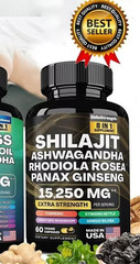 Dynamic Vitality Bundle – Sea Moss Multivitamin & Shilajit Power Combo 120 Caps