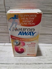 Neurop Away Kidney Support Formula 60 Capsules 3/2026