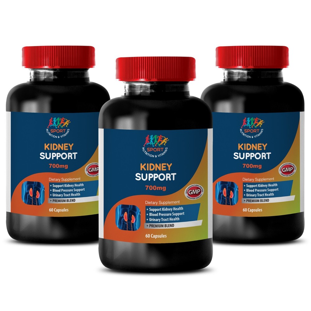 Kidney Herbs – KIDNEY SUPPORT – Kidney Repair 3 Bottles 180 Capsules