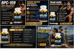 Body PC -159-Creatine Monohydrate, Bone & Joint Support, Muscle & Capsules 60 Ct