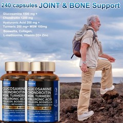 (2 Pack) Turmeric Curcumin with Ginger Black Pepper 60ct Joint Pain Max Strength