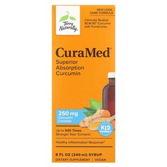 2 X Terry Naturally, CuraMed Syrup, Superior Absorption Curcumin, 250 mg, 8 fl