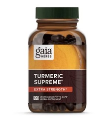 $49.49 Gaia Herbs Turmeric Supreme Extra Strength 120 Vegan 05/27