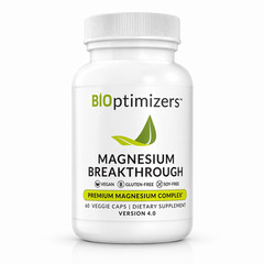 BiOptimizers Magnesium Breakthrough 60 Caps 1-4 package 7 Forms High Absorption