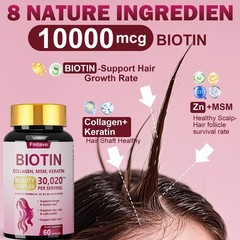 Vitamin B Complex Capsules B1 B2 B3 B5 B6 B7 B9 B12 Folic Acid & Biotin Energy