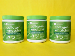 X3 SEALED) 360 NUTRITION collagen + matcha 7000 mg ORIGINAL (8 OZ) 2/27