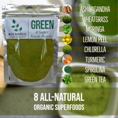 MAXX Organics 8 SUPER FOODS POWDER 90 Day Supply 3pk. Compare Athletic Green AG1