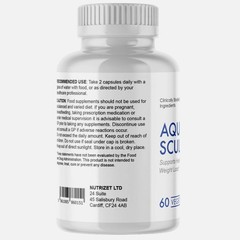 Natural 60 Capsule 3 Pack Supplement – Weight Loss AQUA SCULPT Weight Management