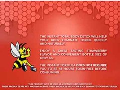 Stinger Detox Instant Detox Regular Strength Drink | Strawberry | 8 FL OZ