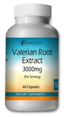 Valerian Root 3000mg Capsules serving- USA Deal