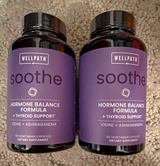 WellPath Soothe Hormone Balance Thyroid Support 60 Capsules Iodine Ashwagandha