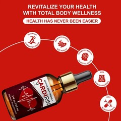 (5 Pack) Cardirin Blood Support Drops Cardi Rin Vitamin Supplement 300ml