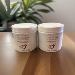 Codeage Liposomal Creatine Monohydrate 5.29oz Unflavored 2 pack