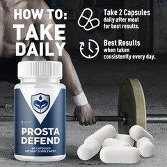 (1 Pack) Prosta Defend Advanced Prostate & Bladder Support ProstaDefend 60 Caps