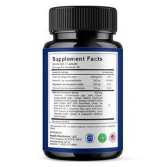 (5 Pack) Brain Vex Advanced, BrainVex Brain Health Formula (300 Capsules)