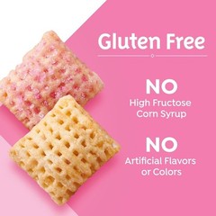 Pack of 2 Strawberry Vanilla Chex Breakfast Cereal Family Size 19.8oz Each.