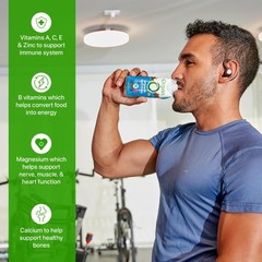 Organic Nutritional Vegan Protein Shake, Smooth Chocolate – 16g Plant Based P…