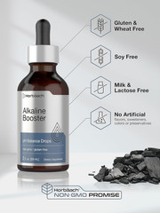 Alkaline Water Drops 2 fl oz | pH Booster with Minerals | Non-GMO, Gluten-Free
