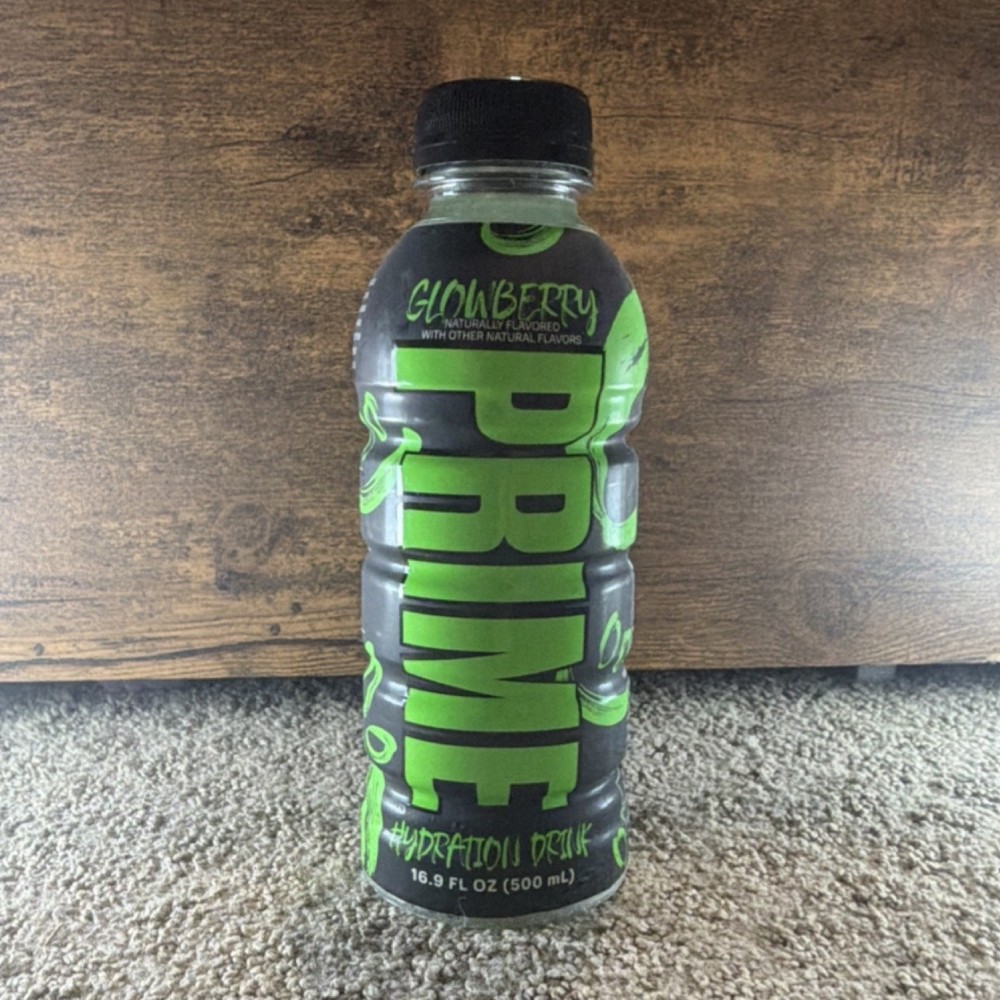 Prime Glowberry Hydration Drink 16.9 fl oz Electrolytes Gluten-Free