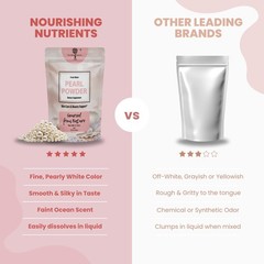 Pearl Powder Supplement Antioxidant Collagen Production Supports Immunity 60g