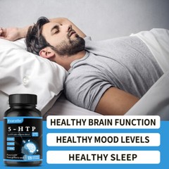 5-HTP 200 mg – supports neurotransmitters, improves mood and sleep 120 Capsules