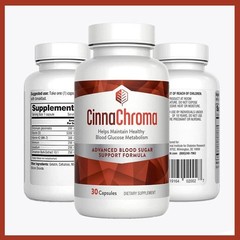 3 Pack Barton Nutrition CinnaChroma Advanced Blood Sugar Support 30 Caps