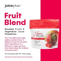 Juice Plus+ Fruit Blend Soft Chews Chewables – Boost Your Nutrition with 11 F…