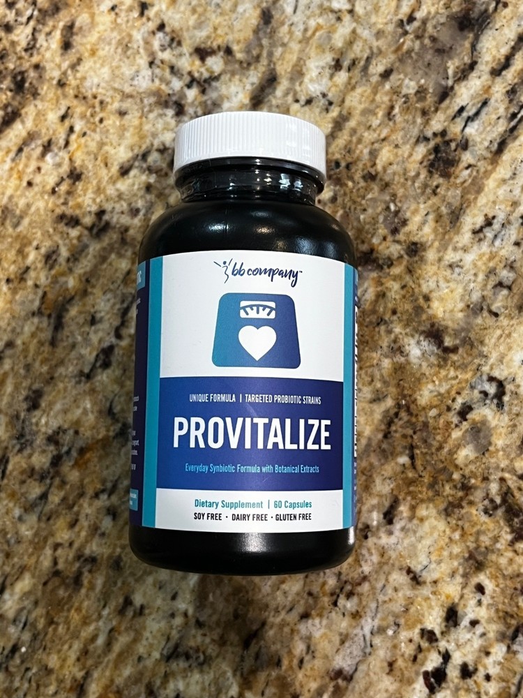 Better Body Co Provitalize Natural Probiotic 60 Caps Weight Management exp 05/27