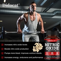 DIDACAT NITRIC OXIDE Capsules Improve athletic performance And Muscle Health