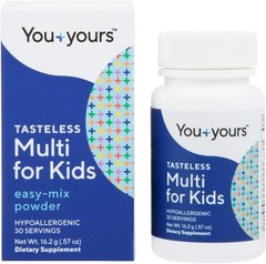 You + yours Tasteless Multivitamin for Kids + Toddlers Pure, 30 servings, 16.2 g
