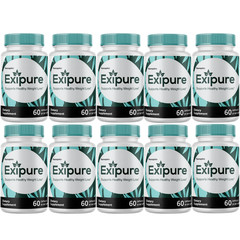 Exipure Healthy Fat Loss Supplement, (10 Bottles) Official Weight Management