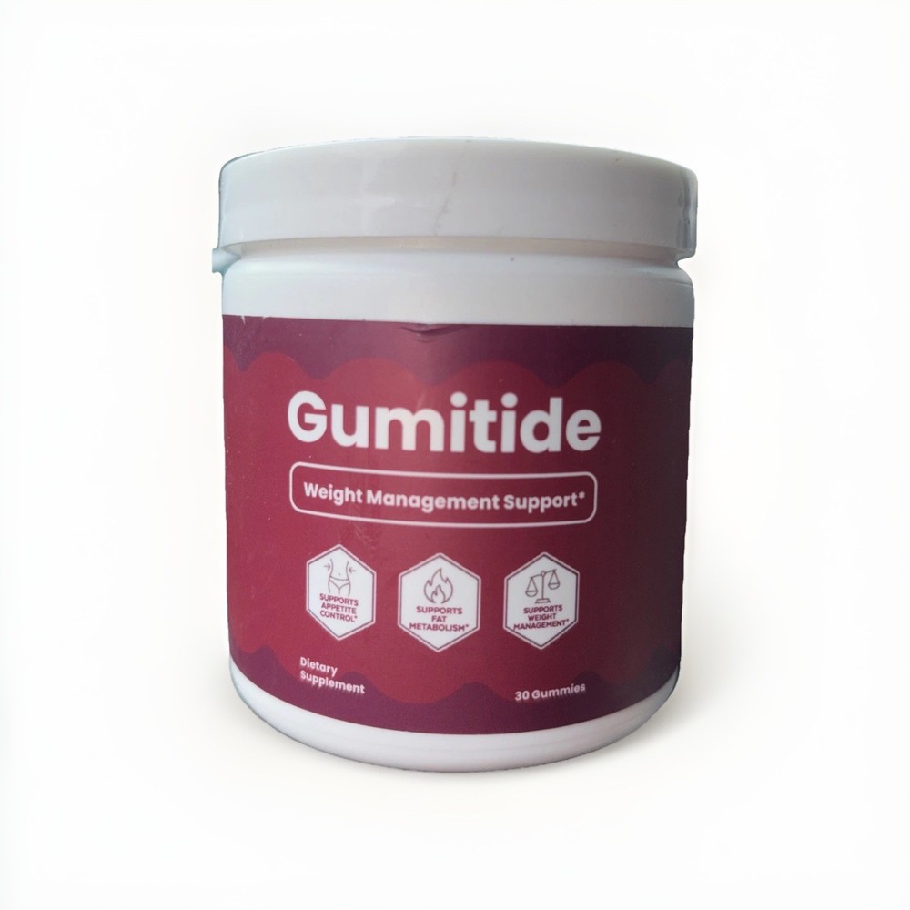 Gumitide Weight Management Gummies Supplement 30 Servings New Sealed 5/2028